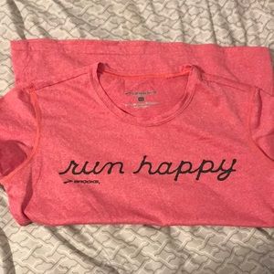 Brooks Run Happy shirt